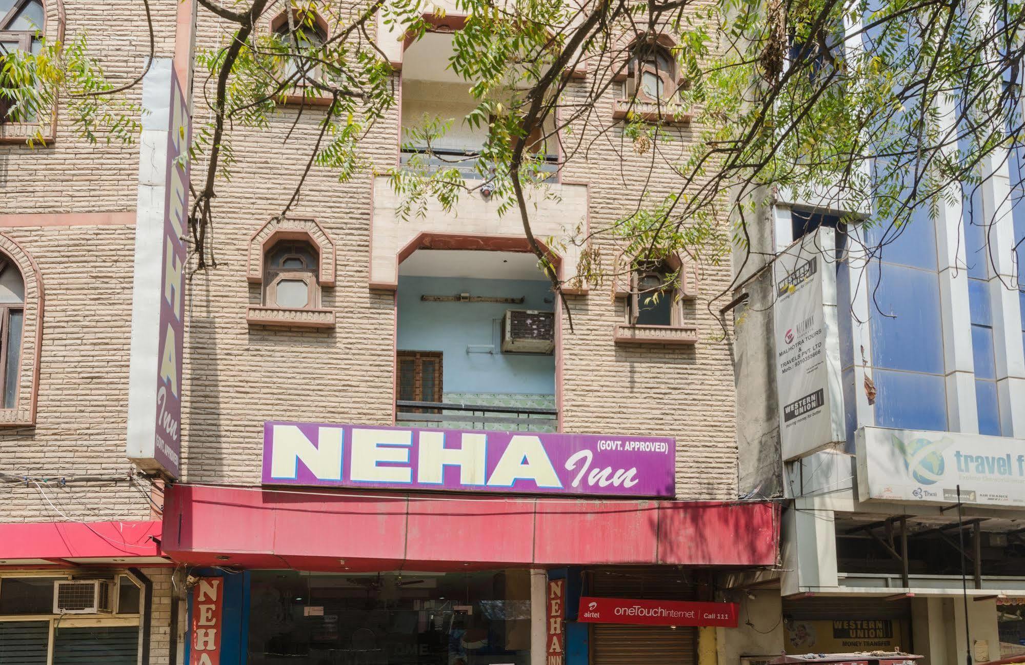 Hotel Neha Inn Yeni Delhi Dış mekan fotoğraf